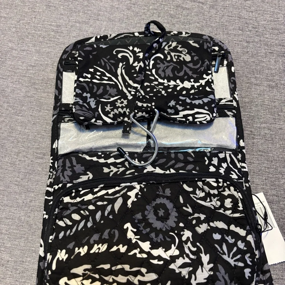 Vera Bradley Medium Travel Organizer Bag, Paisley Noir 25582-P70 - Picture 2 of 7